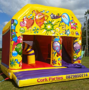 Bouncing Castle with Slide Midleton